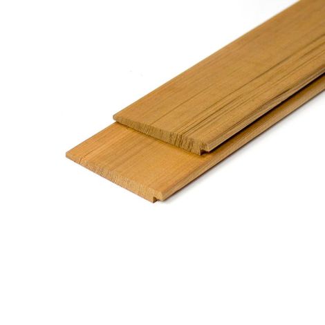 Zweeds Rabat Western Red Cedar 8-20x127 mm - 245 cm - 6 stuks per bundel