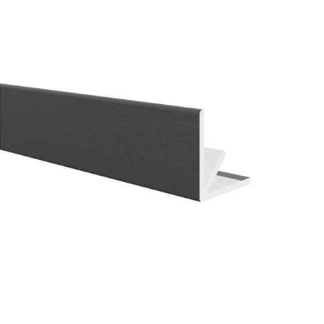 VinyPlus Buitenhoekprofiel 18 mm zwart (bestelnr. 0401)