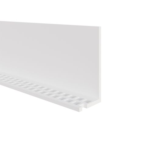 VinyPlus Ventilatieprofiel 50x25x2 mm Wit (bestelnr. 0423)