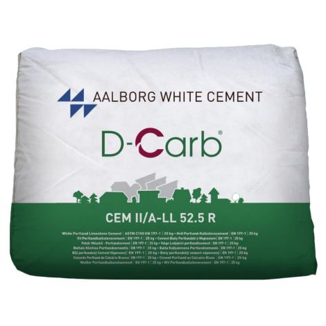 Aalborg CEM II/A-LL 52.5 Witte D-Carb Cement HR