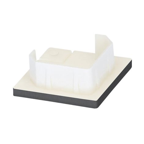 Keralit Eindkap voor Hoekprofiel 32x32 mm Antraciet  (classic colours) (bestelnr. 2829)