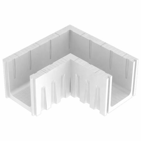 Augustinus U-Kist Funderingsbekisting Hoekstukken HR CR