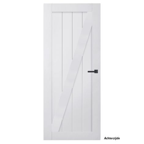 Austria Cabana Blanco Uno Rechts - 211,5 x 93 cm Achterzijde - Stomp