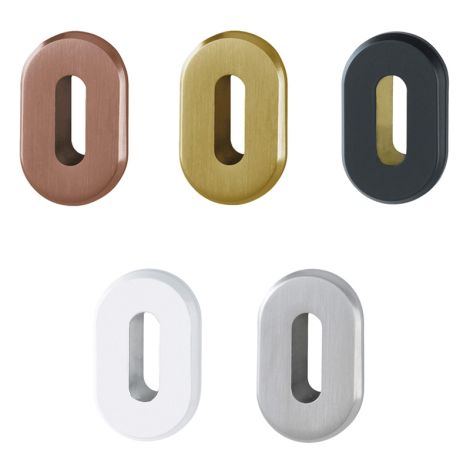 Austria Smalslot Sleutelrozet Zwart