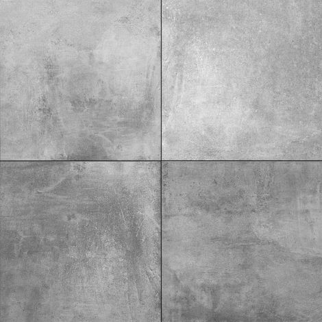 Cerasun 3+1 80x80x4 cm Vulcano Grey - 0,64 m² 