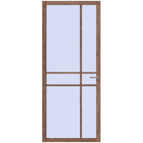 Svedex Nova NDB905 Donker Eiken Blank Glas Deur