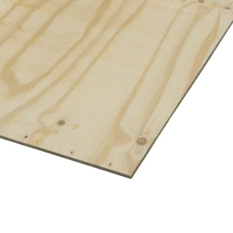 Elliottis Pine Underlayment Halve Plaat 15 mm 2440x610 Rechte Kant