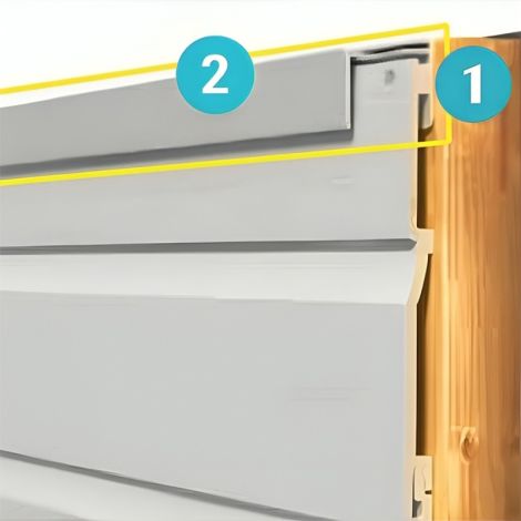 Eurotexx Eindprofiel 2-delig 17 mm