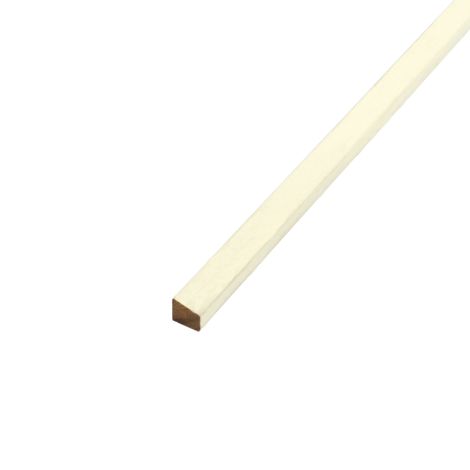 Hardhouten Glaslat C1 17x19 mm - 460 cm