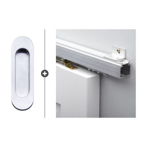 Skantrae Hang- en Sluitwerkpakket Noxia - Mat Chroom (521)