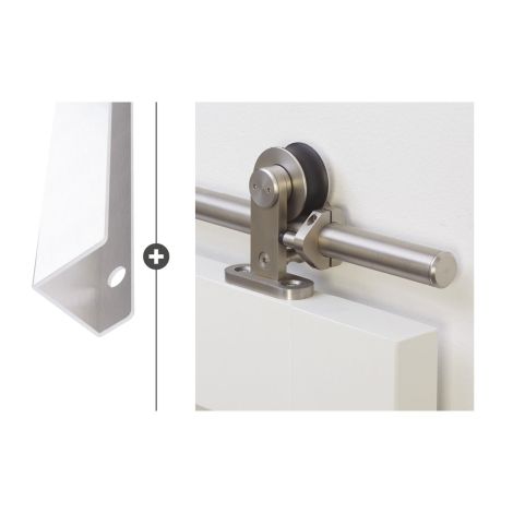 Skantrae Schuifdeur Hang- en Sluitwerkpakket Vernal 30 - RVS (545)