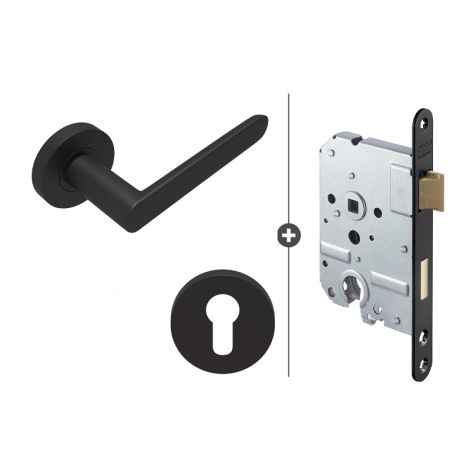 Skantrae HSP Arc 20 Regular Zwart Cilinderslot (2156) Hoofdafbeelding 