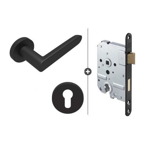 Skantrae HSP Arc 24 Regular Zwart Cilinderslot (2148) Hoofdafbeelding 