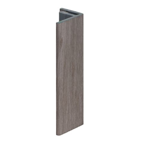 Keralit Eindprofiel 17 mm Taupe Eiken (modern eiken) (bestelnr. 2806)