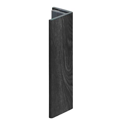 Keralit Eindprofiel 17 mm Zwart Eiken (modern eiken) (bestelnr. 2806)