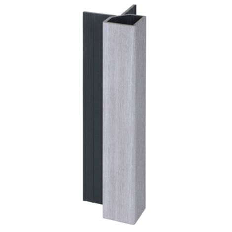 Keralit Uitwendig Hoekprofiel 32x32 mm Wit Eiken (modern eiken) (bestelnr. 2828)