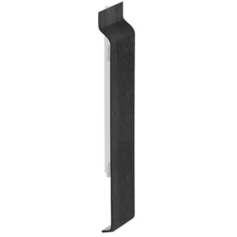 Keralit verbindingstuk voor sponningdeel 143 mm Zwart Eiken (modern eiken) (bestelnr. 2813)