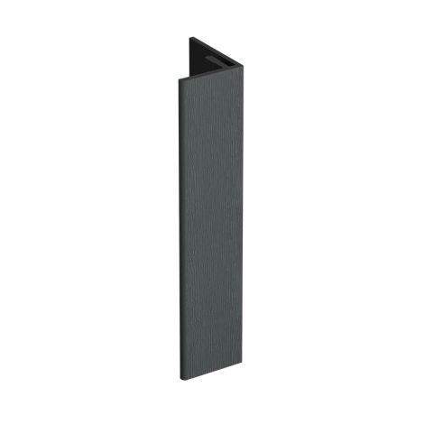 Keralit Verlengd Eindprofiel 17x44 mm Antraciet (classic colours) (bestelnr. 2811)