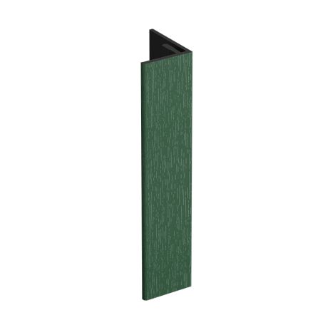 Keralit Verlengd Eindprofiel 17x44 mm Mosgroen (classic colours) (bestelnr. 2811)