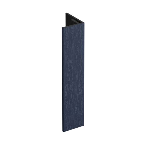 Keralit Verlengd Eindprofiel 17x44 mm Staalblauw (classic colours) (bestelnr. 2811)