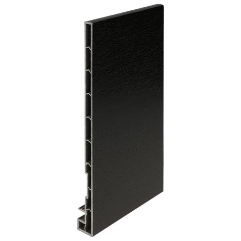 Keralit Dakrandpaneel 200 mm Grafietzwart - 6000 mm