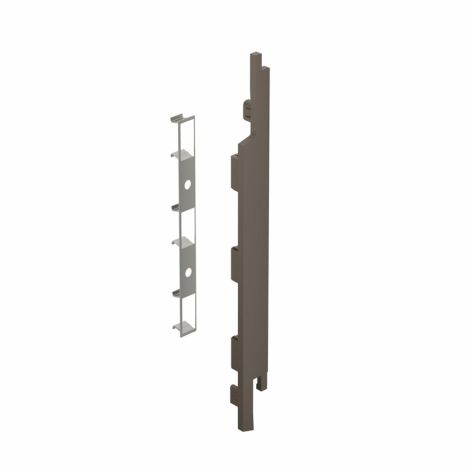 Keralit Eindkap rechts voor sponningdeel 167 mm Kwartsgrijs (classic colours) (bestelnr. 2842)