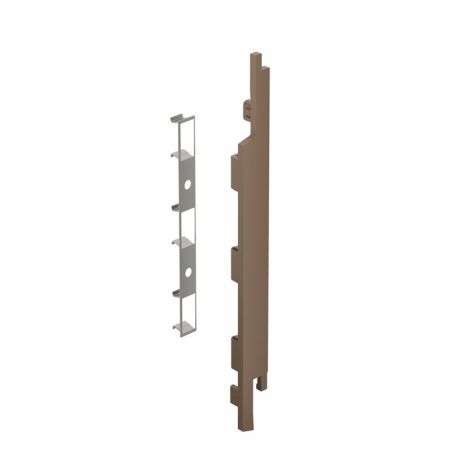 Keralit Eindkap rechts voor sponningdeel 167 mm Natuur Eiken (modern eiken) (bestelnr. 2842)