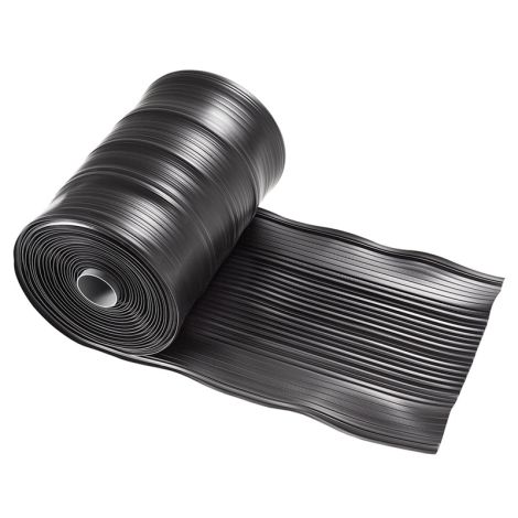 Kilgoot op rol Kunststof 460 mm x 10 m¹ Zwart