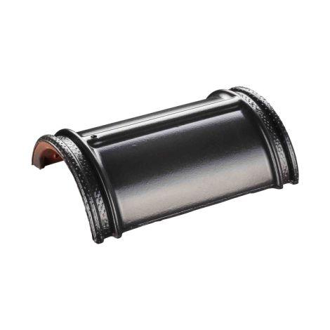 Koramic Halfronde Vorst Met Dubbele Sluiting - Antraciet Engobe (736)