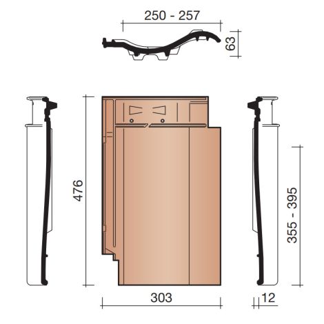 Koramic MaduraMax Ventilatiepan