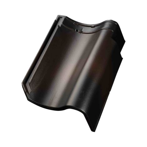 Koramic OVH Klassiek Gevelpan Rechts - Roestkleur Zwart Satinet (740)