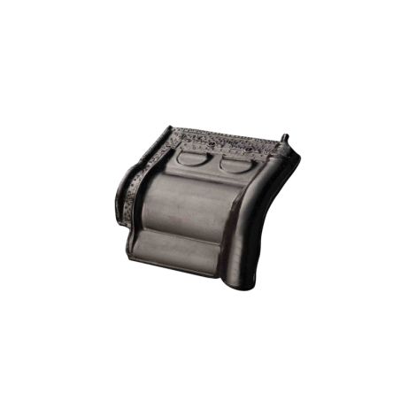 Koramic Tuile du Nord 44 Knikpan 135° - Antraciet Engobe (736)