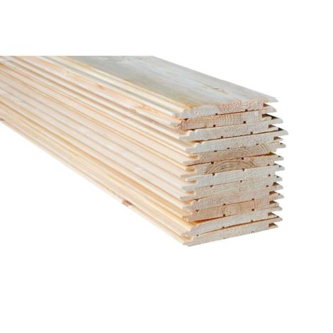 Kraaldelen Grenen 12x83 mm - 480 cm