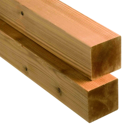 Modiwood paal 4-zijdig geschaafd 2700mm