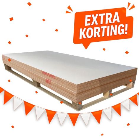 Multiplex Okoume 2-zijdig Gegrond, WBP Verlijmd - B/BB Palletvoordeel - 10 mm 2500x1220 HR