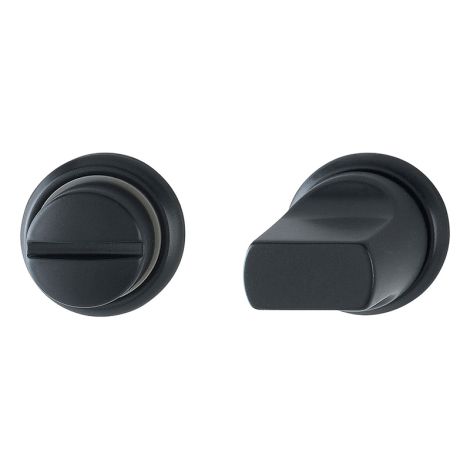 Austria Smalslot Toiletgarnituur Zwart