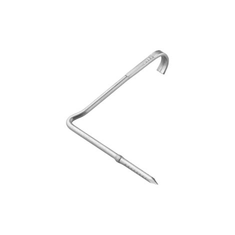 Koramic Tikpanhaak Nr. 212 RVS  - Doos à 200 stuks (6060521)