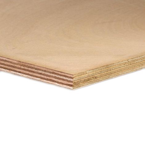 Okoume Multiplex WBP Verlijmd - B/BB 18 mm 2500x1220