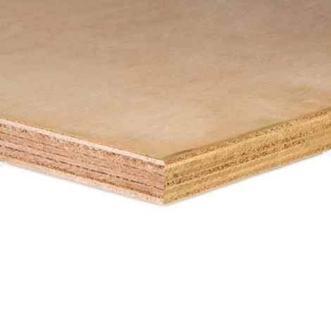 Okoume Multiplex WBP Verlijmd - B/BB 25 mm 2500x1220