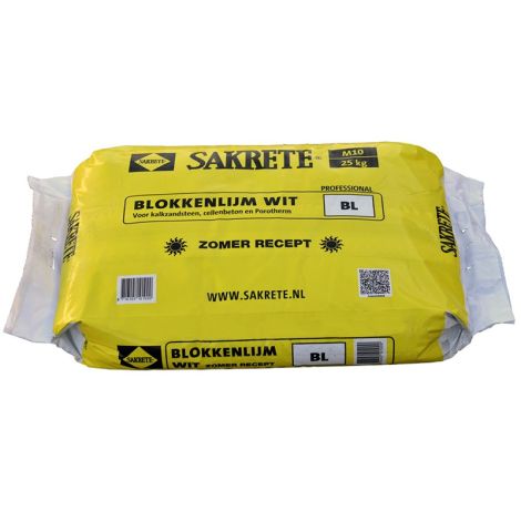 Sakrete Blokkenlijm - 25 kg Hoofdafbeelding