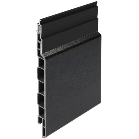 Keralit Sponningdeel 143 Shadowline - Zwart  CR