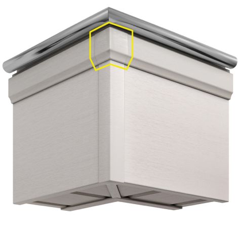 Keralit Hoekstuk Sierlijst Crème