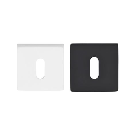 Skantrae Sleutelrozet Squared Regular Mat Wit