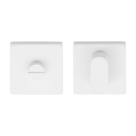 Skantrae Toiletgarnituur Squared Regular Mat Wit