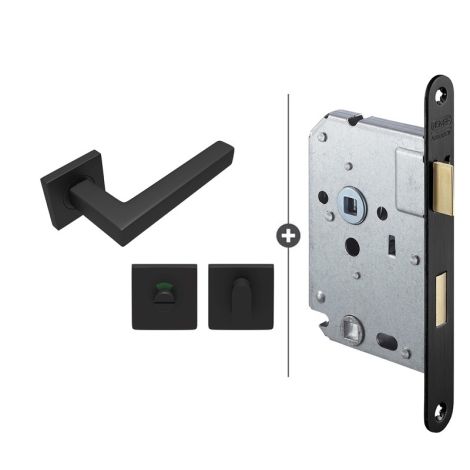 Skantrae Hang- en Sluitwerkpakket Squared 20 Regular - Zwart (2054)