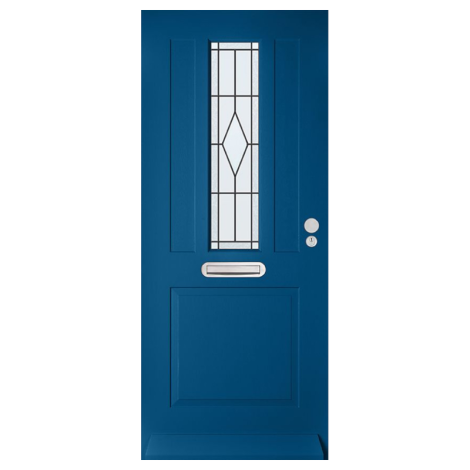 Skantrae SKN 2726 Glas in lood P- 211,5 x 83 cm - Links Binnendraaiend