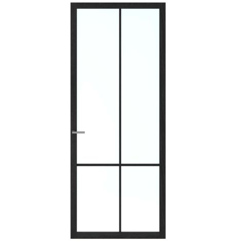 Skantrae SlimSeries SSL 14708 Blank Glas - 83 x 211,5 cm - Stomp Linksdraaiend