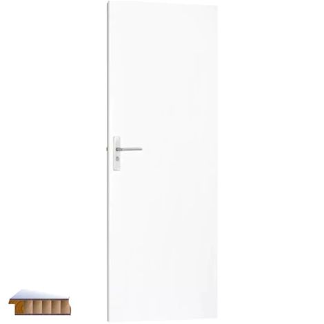 Sleiderink Boarddeur UV-Lak RAL 9010 - 211,5 x 78 cm - Opdek Rechtsdraaiend