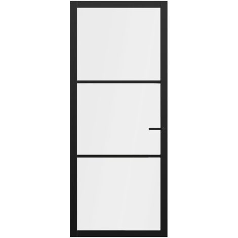 Svedex Nova NDB901 Zwart Satijn Glas Binnendeur