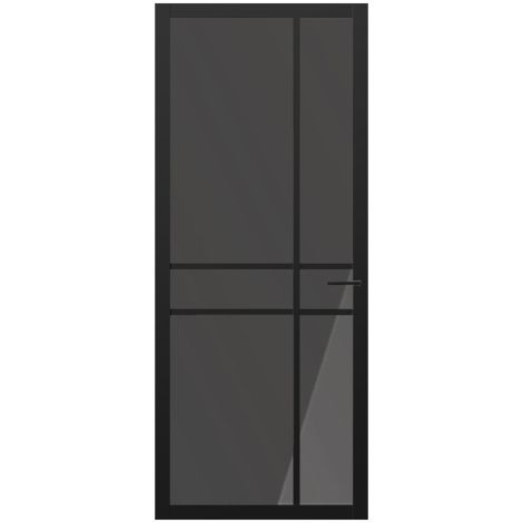 Svedex NOVA NDB905 Zwart Rookglas - 201,5 x 73 cm - Opdek Linksdraaiend HR